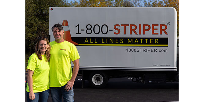 1-800-STRIPER - Parking Lot Striping Slider-2